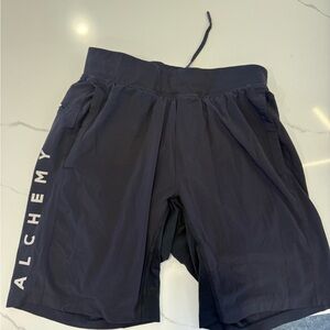 lululemon athletica X Alchemy Black Athletic Shorts